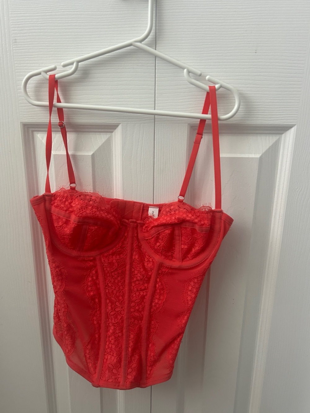 out from under lace corset top